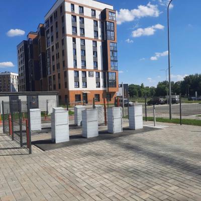 Система подземного сбора и хранения мусора
